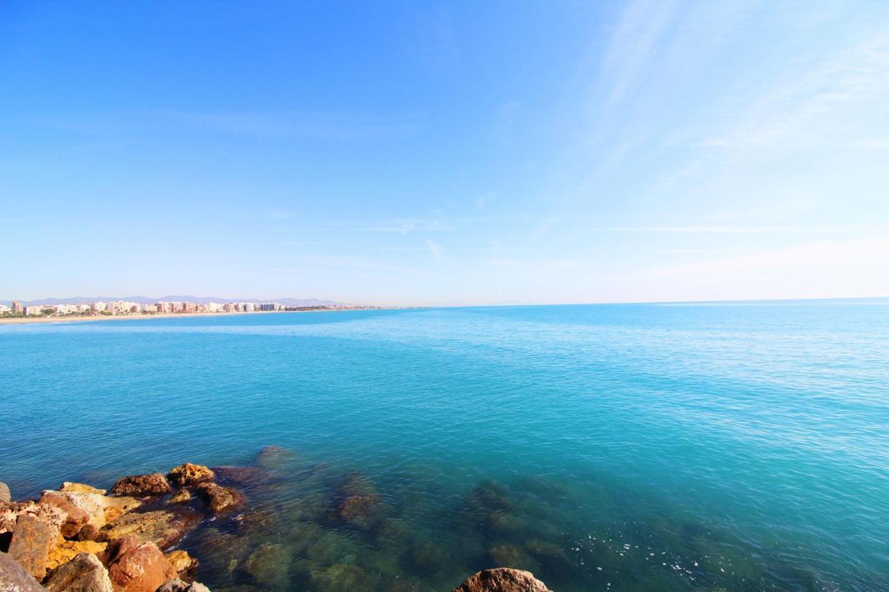 Global Properties, Apartamento A 200M De La Playa De Puerto De Sagunto Luaran gambar