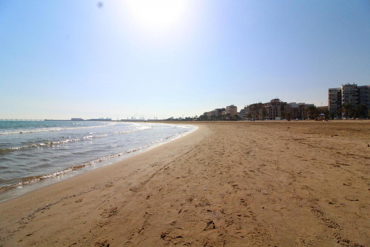 Global Properties, Apartamento A 200M De La Playa De Puerto De Sagunto Luaran gambar